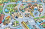 Carte cu jucarie, WIND-UP BUS, Usborne - imagine 2