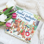 Carte muzicala, THE ANIMAL ORCHESTRA PLAYS MOZART, Usborne, + 6 luni - imagine 5