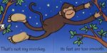 Carte senzoriala, THATS NOT MY MONKEY, Usborne, + 6 luni - imagine 2