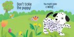 Carte senzoriala, DON'T TICKLE THE PUPPY!, Usborne, + 6 luni - imagine 2