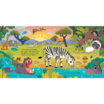 Carte cu sunete, WILD ANIMALS SOUND BOOK, Usborne, + 6 luni - imagine 3