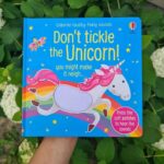 Carte senzoriala cu sunete, DON'T TICKLE THE UNICORN!, Usborne, + 6 luni - imagine 5