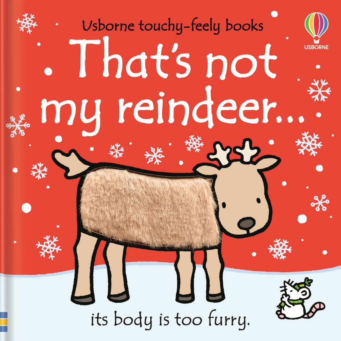 2d547cda-b1b4-455b-a14e-eca20f9898a5.jpg Carte senzoriala, THAT'S NOT MY REINDEER, Usborne - imagine 1