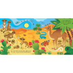 Carte cu sunete, WILD ANIMALS SOUND BOOK, Usborne, + 6 luni - imagine 5