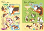 Carte cu stickere, LITTLE FIRST STICKERS CATS AND KITTENS, Usborne, + 3 ani - imagine 4