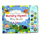 Carte senzoriala cu sunete, NURSERY RHYMES PLAYBOOK, Usborne