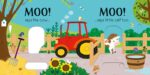 Carte cu sunete, SLIDER SOUND BOOKS MOO!, Usborne - imagine 3