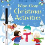 Carte scrie si sterge,  POPPY AND SAMS WIPE-CLEAN CHRISTMAS ACTIVITIES, Usborne