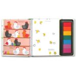 Carte cu activitati, FINGERPRINT ACTIVITIES ANIMALS, Usborne, + 3 ani - imagine 3