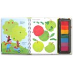 Carte cu activitati, FINGERPRINT ACTIVITIES GARDEN, Usborne, + 3 ani - imagine 3