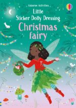 Carte cu stickere, SDD LITTLE STICKER DOLLY DRESSING CHRISTMAS FAIRY, Usborne