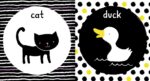 Carte pentru bebelusi, BLACK WHITE LITTLE LIBRARY, Usborne, + 0 luni - imagine 2