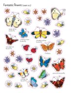 Carte cu stickere, FIRST STICKER BOOK GARDEN, Usborne, + 3 ani - imagine 7