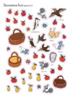 Carte cu stickere, FIRST STICKER BOOK GARDEN, Usborne, + 3 ani - imagine 4