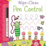Carte WIPE-CLEAN PEN CONTROL, Usborne, + 3 ani