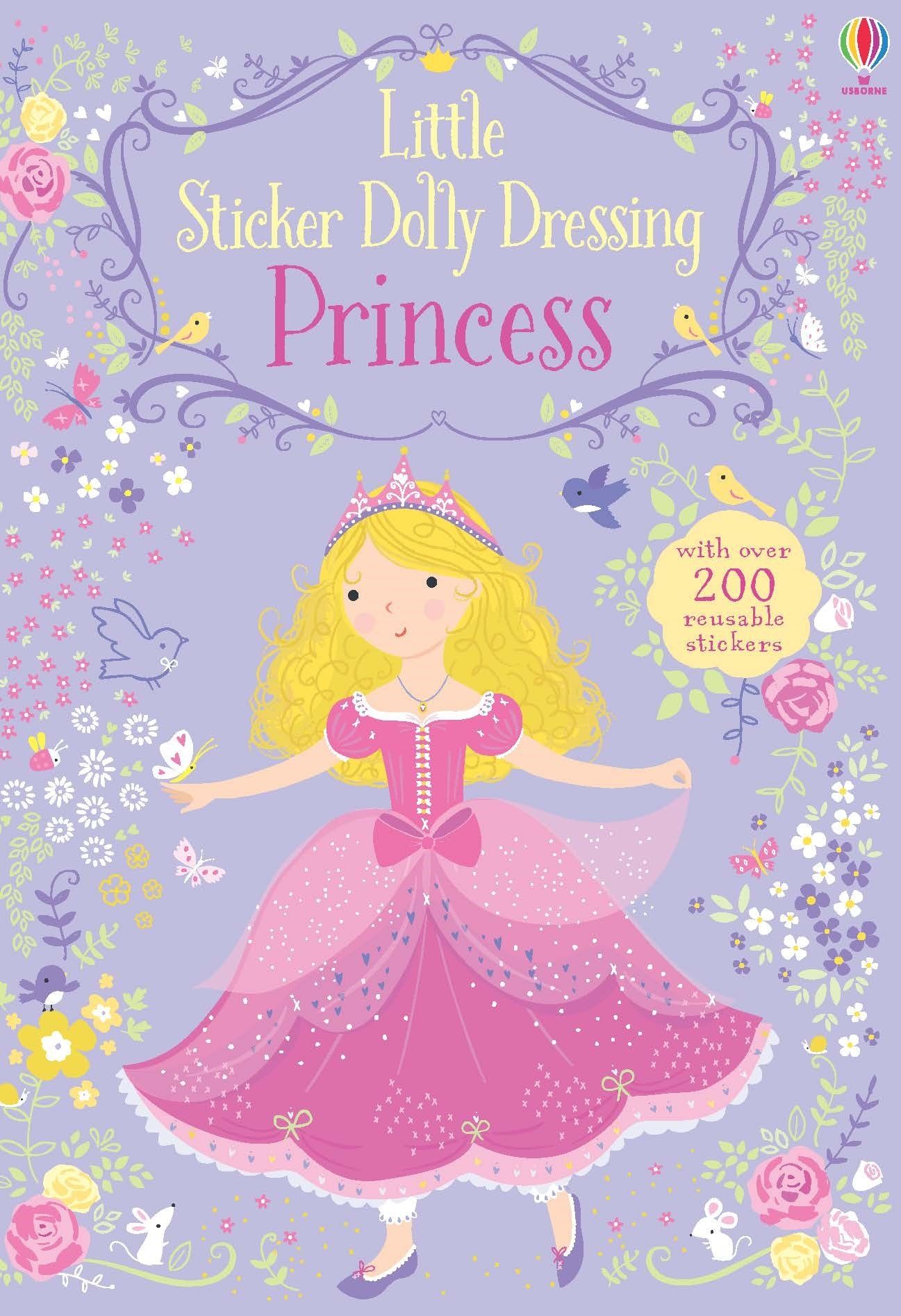 9781474921862_cover_image.jpg Carte cu stickere LITTLE PRINCESS, Usborne - imagine 1