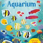 Carte cu stickere, LITTLE FIRST STICKERS AQUARIUM, Usborne