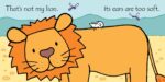 Carte senzoriala, THATS NOT MY LION, Usborne, + 6 luni - imagine 2