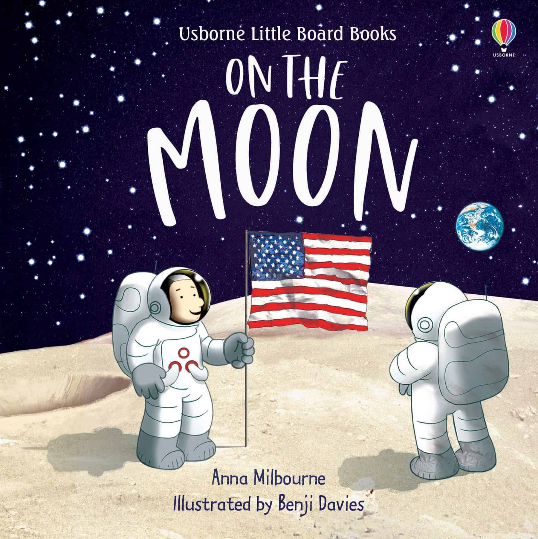 9781474966658_cover_image.jpg Little Board Book, ON THE MOON, Usborne, - imagine 1
