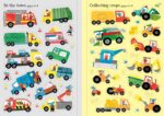 Carte cu stickere, LITTLE FIRST STICKERS TRACTORS AND TRUCKS, Usborne - imagine 4