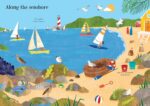 Carte cu stickere, LITTLE FIRST STICKERS SEASHORE, Usborne - imagine 3