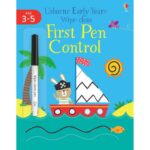 Carte scrie si sterge, EARLY YEARS WIPE CLEAN FIRST PEN CONTROL, Usborne, + 3 ani