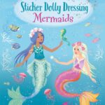 Carte cu stickere, MERMAIDS, Usborne, + 3 ani