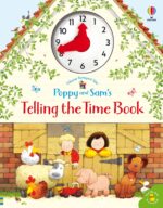 Carte cu activitati, POPPY AND SAM'S TELLING THE TIME BOOK, Usborne
