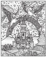 Carte MAGIC PAINTING RAINBOWS, Usborne, + 3 ani - imagine 4