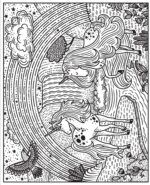 Carte MAGIC PAINTING RAINBOWS, Usborne, + 3 ani - imagine 3