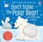 Carte senzoriala cu sunete DON'T TICKLE THE POLAR BEAR!, Usborne, + 6 luni