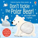 Carte senzoriala cu sunete DON'T TICKLE THE POLAR BEAR!, Usborne, + 6 luni