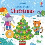 Carte senzoriala cu sunete, CHRISTMAS SOUND BOOK, Usborne, + 6 luni