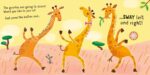 Carte senzoriala cu sunete, DANCE WITH THE GIRAFFES, Usborne, + 6 luni - imagine 2