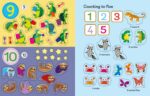 Carte cu stickere, FIRST STICKER BOOK 123, Usborne, + 3 ani - imagine 4