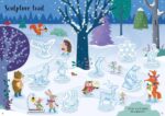 Carte cu stickere, SPARKLY WINTER STICKER BOOK, Usborne, + 3 ani - imagine 2