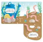 Carte cu clapete, ON A RAINY DAY BIG FLAP BOOK, Usborne, + 0 luni - imagine 2