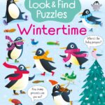 Look and Find Puzzles Wintertime, Usborne, + 3 ani