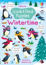 Look and Find Puzzles Wintertime, Usborne, + 3 ani
