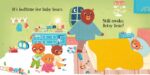 Carte senzoriala, BEDTIME FOR BABY BEARS, Usborne, + 6 luni - imagine 2