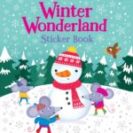 Carte cu stickere Winter Wonderland, Usborne, + 3 ani