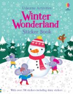 Carte cu stickere Winter Wonderland, Usborne, + 3 ani