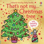 Carte senzoriala That's not my...Christmas tree, Usborne, + 6 luni