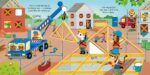 Carte senzoriala cu sunete, BUILDING SITE SOUNDS, Usborne, + 6 luni - imagine 4