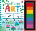 Carte de activitati, FINGERPRINT ACTIVITIES ART, Usborne, + 3 luni