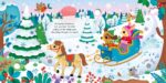 Carte cu sunete de Craciun, Jingle Bells Sound Book, Usborne, + 0 luni - imagine 3