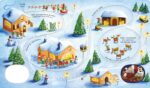 Carte cu jucarie Wind-Up Santa's Sleigh, Usborne, + 2 ani - imagine 2