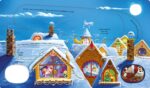 Carte cu jucarie Wind-Up Santa's Sleigh, Usborne, + 2 ani - imagine 3