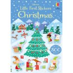 Carte cu stickere, LITTLE FIRST STICKERS CHRISTMAS, Usborne