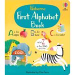 Carte educativa FIRST ALPHABET BOOK, Usborne, + 3 ani